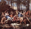 Triumph von Neptun klassische Maler Nicolas Poussin